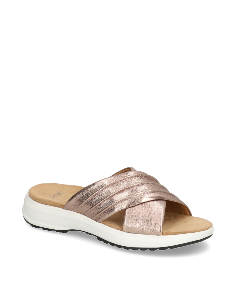 Glattleder Pantoffel