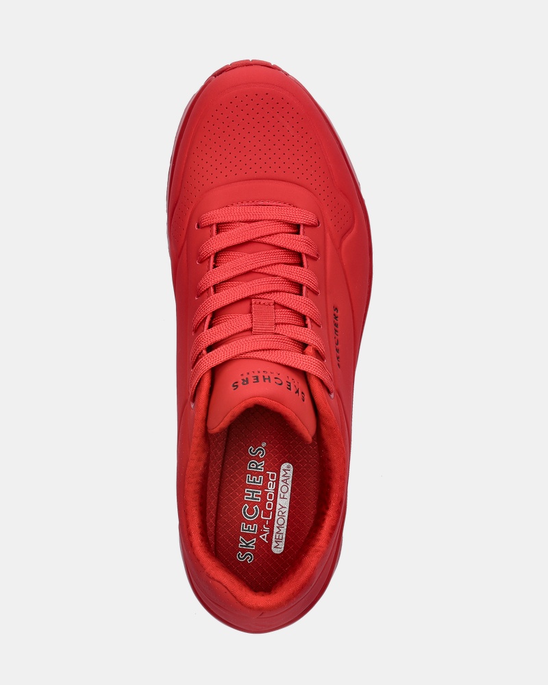 Skechers Street Uno Lage sneakers  - rood