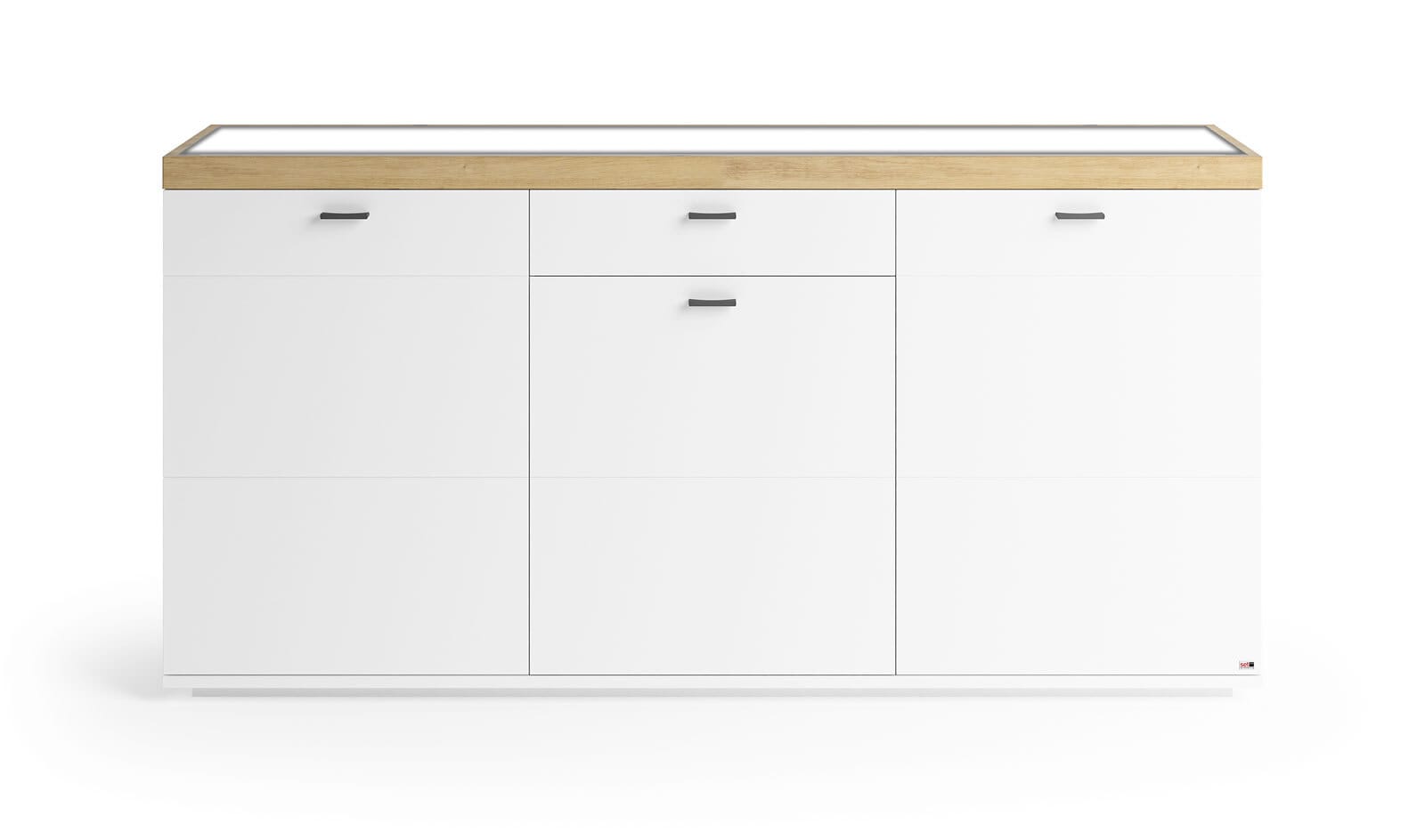 Sideboard LANCASTER 180 x 91 cm Eiche Artisan