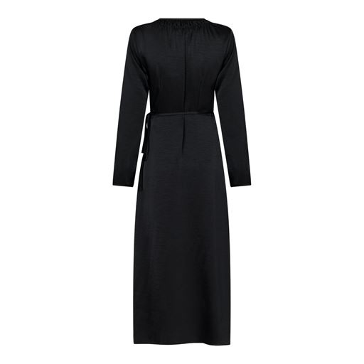 Neo Noir Nakisa Heavy Sateen Kjole, Black, 34