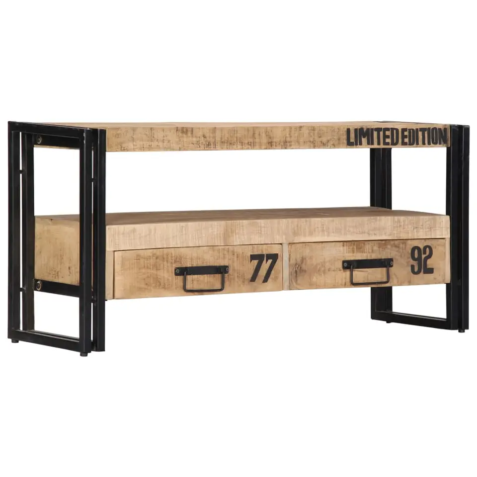 vidaXL - Tv-meubel - Bruin - Hout