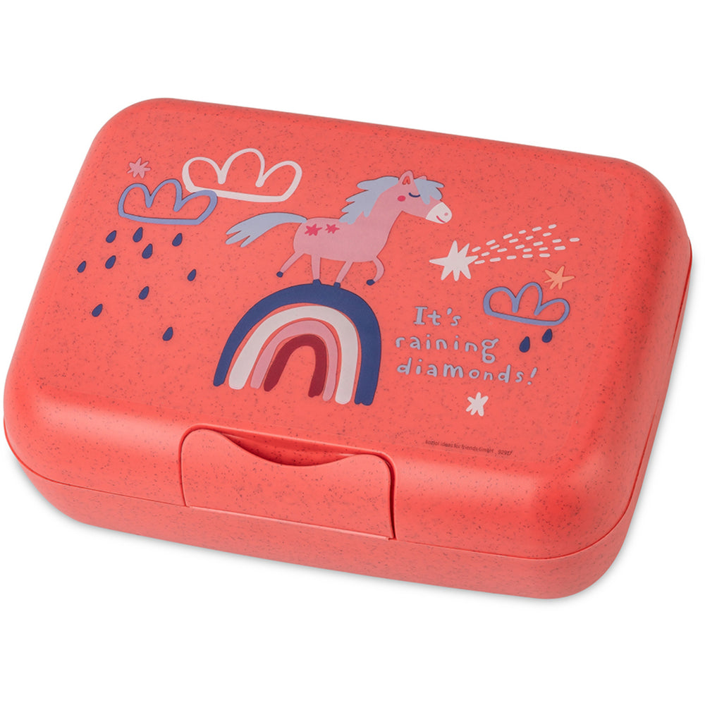 Køb Koziol Organic Coral Red Lunch Box Med Separat Skål Candy L Dreams