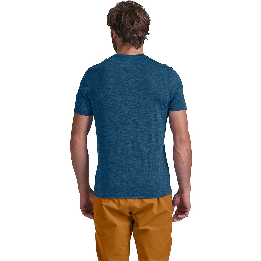 ORTOVOX 150 Cool Clean T-Shirt Herren petrol blue blend