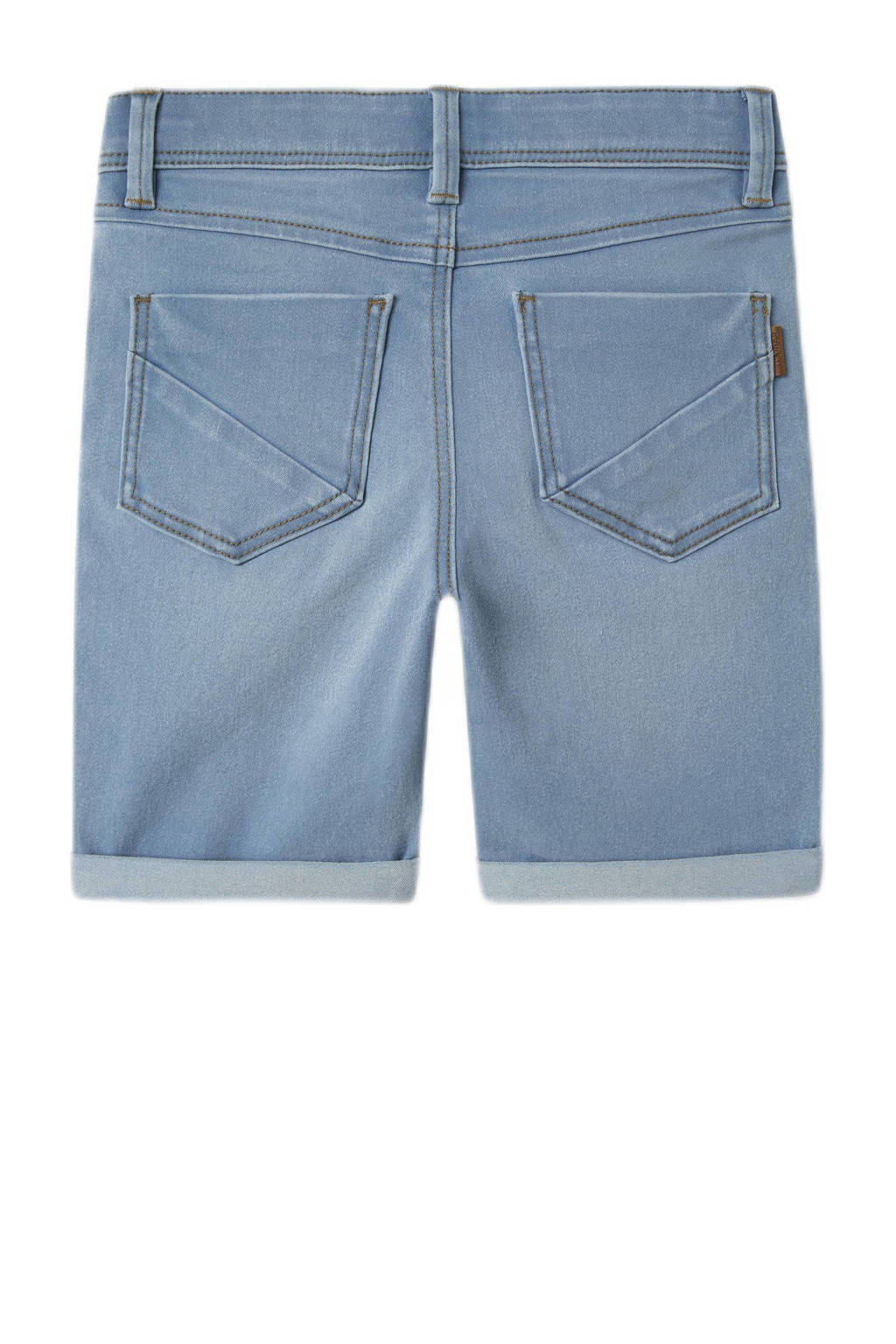 NAME IT slim fit jeans bermuda NKMSOFUS light denim