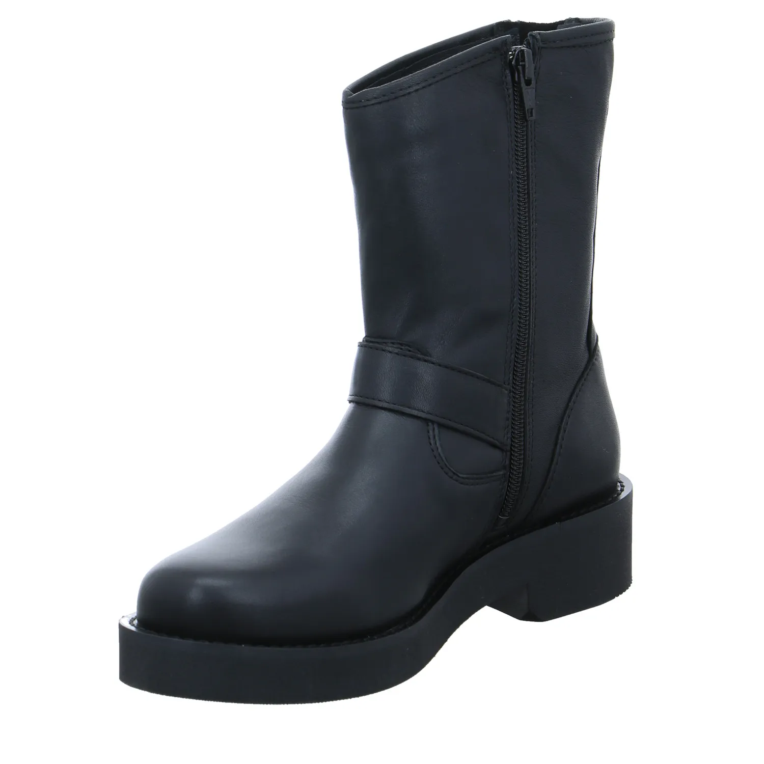 APPLE OF EDEN Boot Schwarz Leder