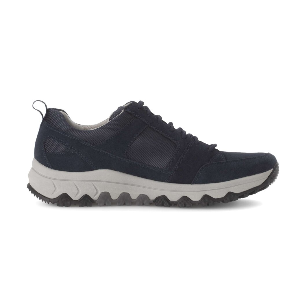 Lage sneaker blauw
