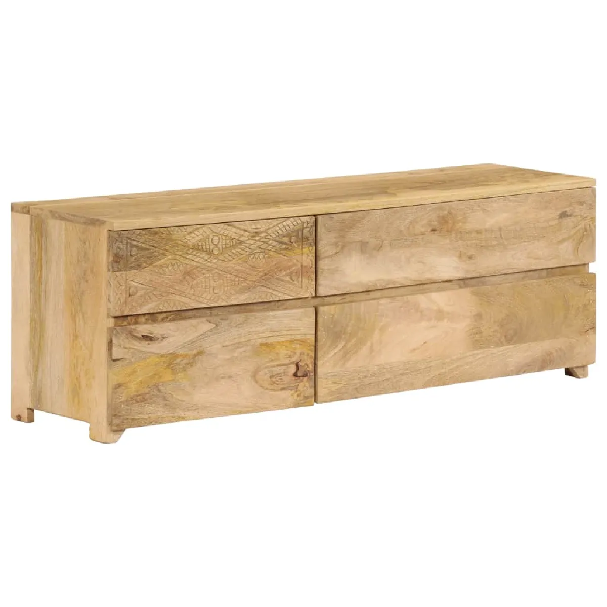 Helloshop26 Meuble TV bois de manguier 2502171