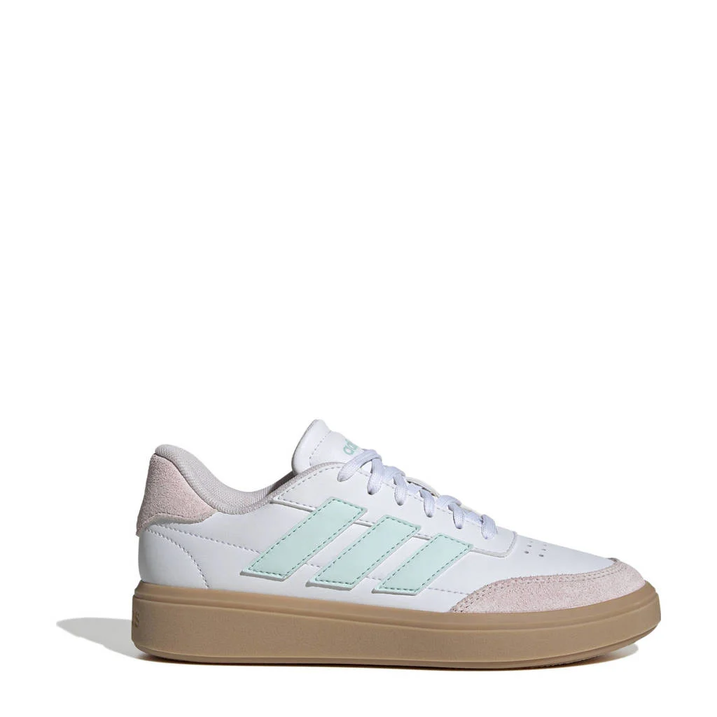 adidas Courtblocksneakers wit/lichroze/gum
