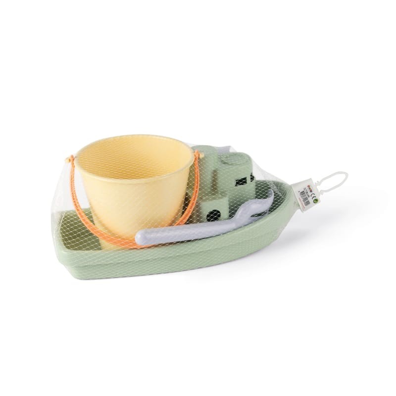 Dantoy - Classic pastel båd- og spandesæt