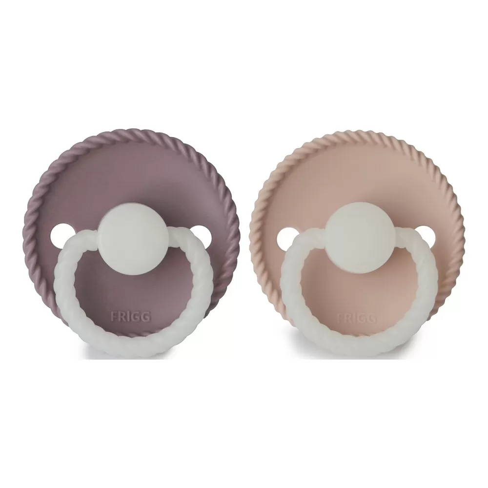 FRIGG Rope Rund Silikone Twilight Mauve Night/Blush Night - Flere størrelser