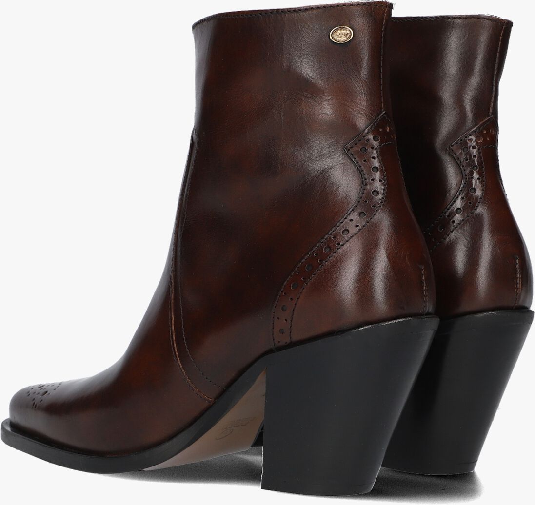 FRED DE LA BRETONIERE bruine fred de la bretoniere enkellaarsjes blaire ankle boot
