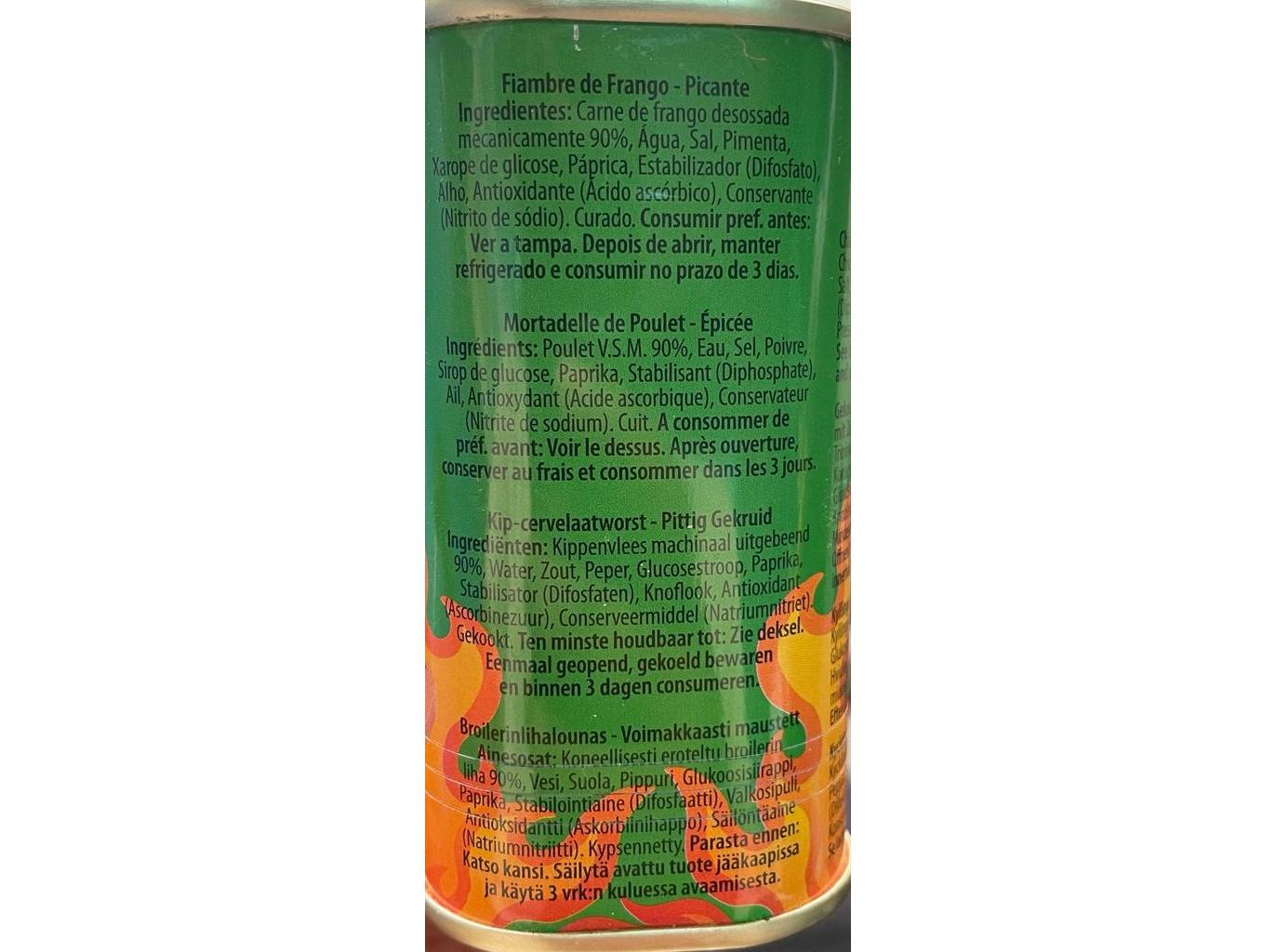 LANCHE ROBERT PICANTE DE FRANGO 340G