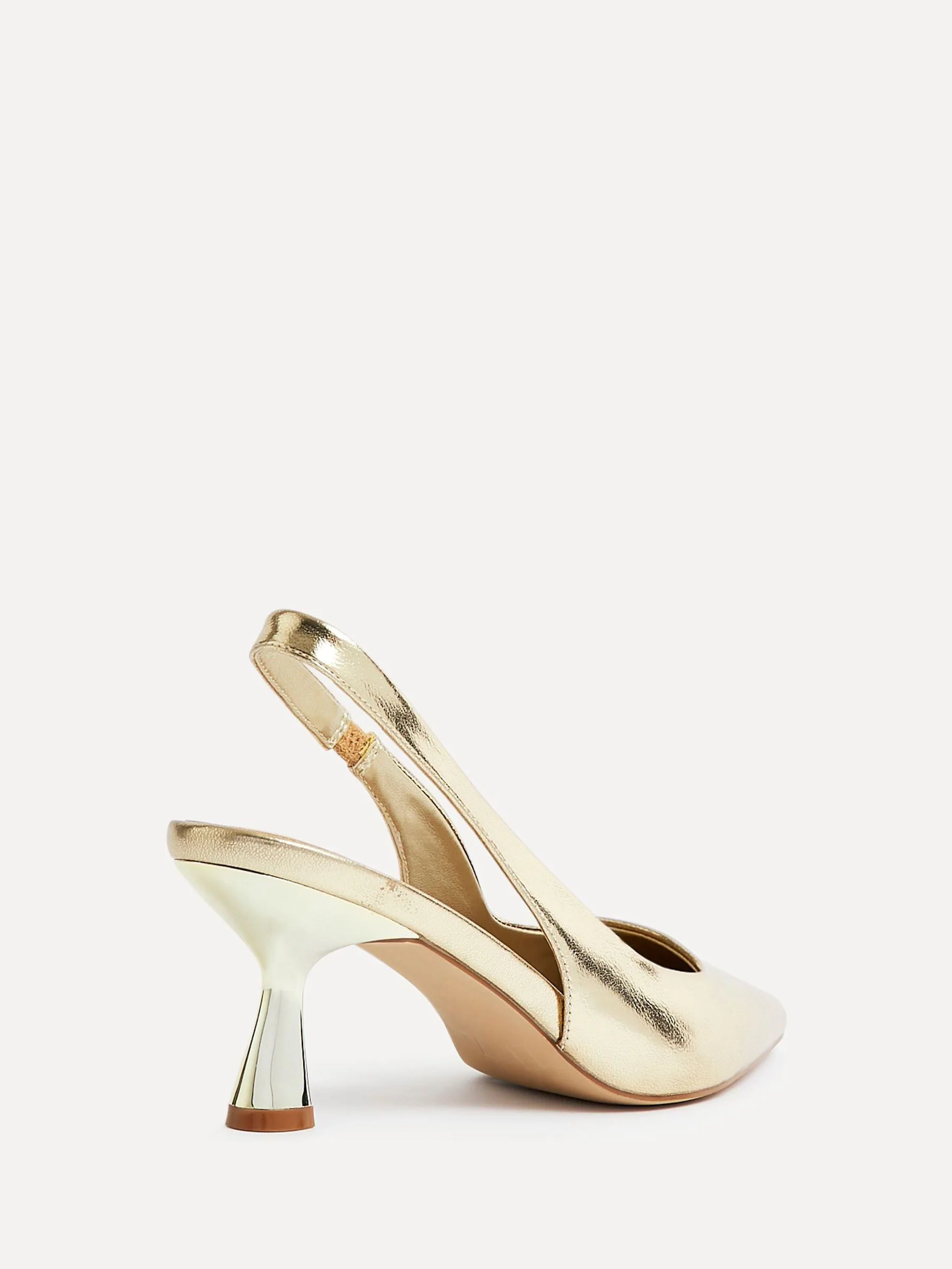 Goud - Linzi Presley pumps met naaldhakken en spitse neus