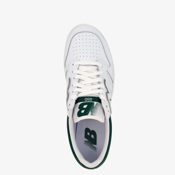 New Balance BB480LGT heren sneakers wit