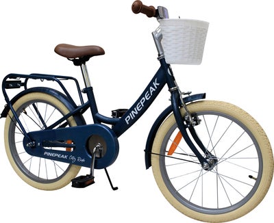 Pinepeak Retro City Sykkel 18 Tommer, Blå