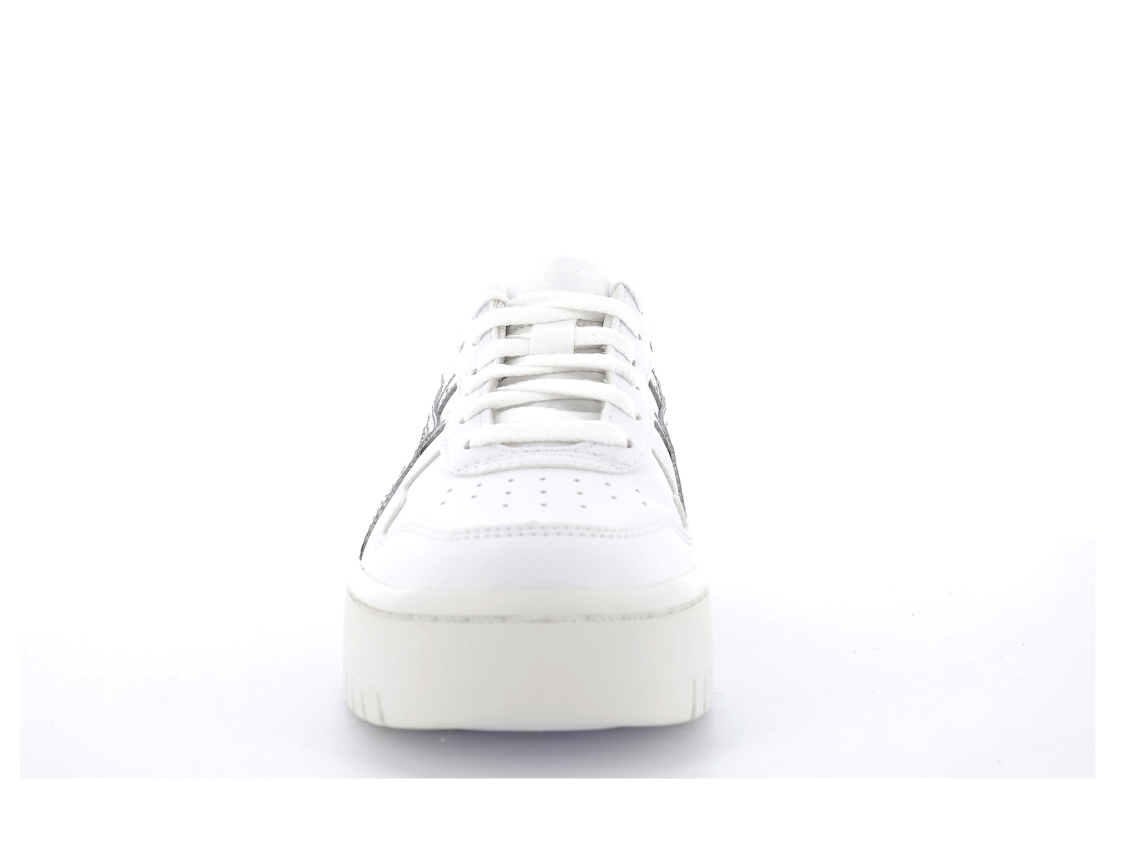 Asics-1202A300 Cuir Blanc
