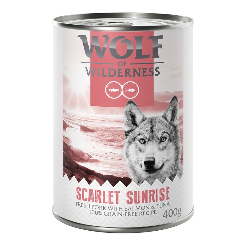 Wolf of Wilderness Red Meat 6 x 400 g ✓ pas cher