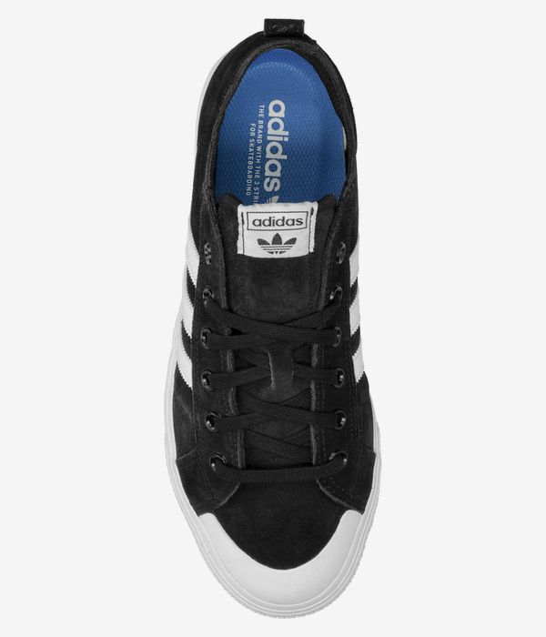 adidas Skateboarding Nizza Low ADV Schuh (core black white white)