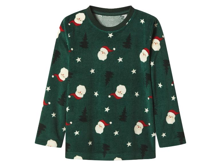 Velours kinder kerstpyjama