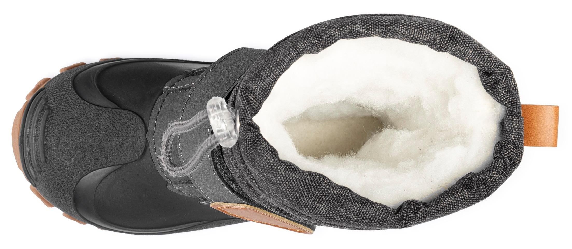 Lurchi Snowboots »Finn«  Winterboots mit Schurwolle, Grössenschablone zum Download