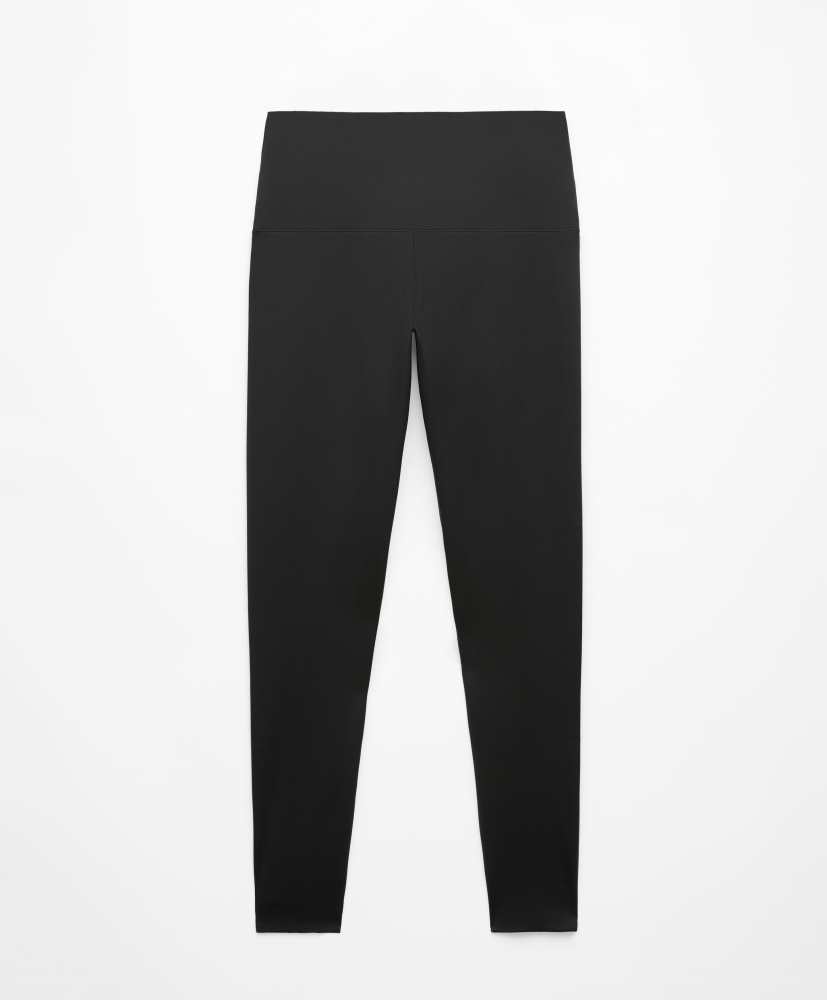 Leggings de cintura alta até o tornozelo, ajuste perfeito de 65 cm