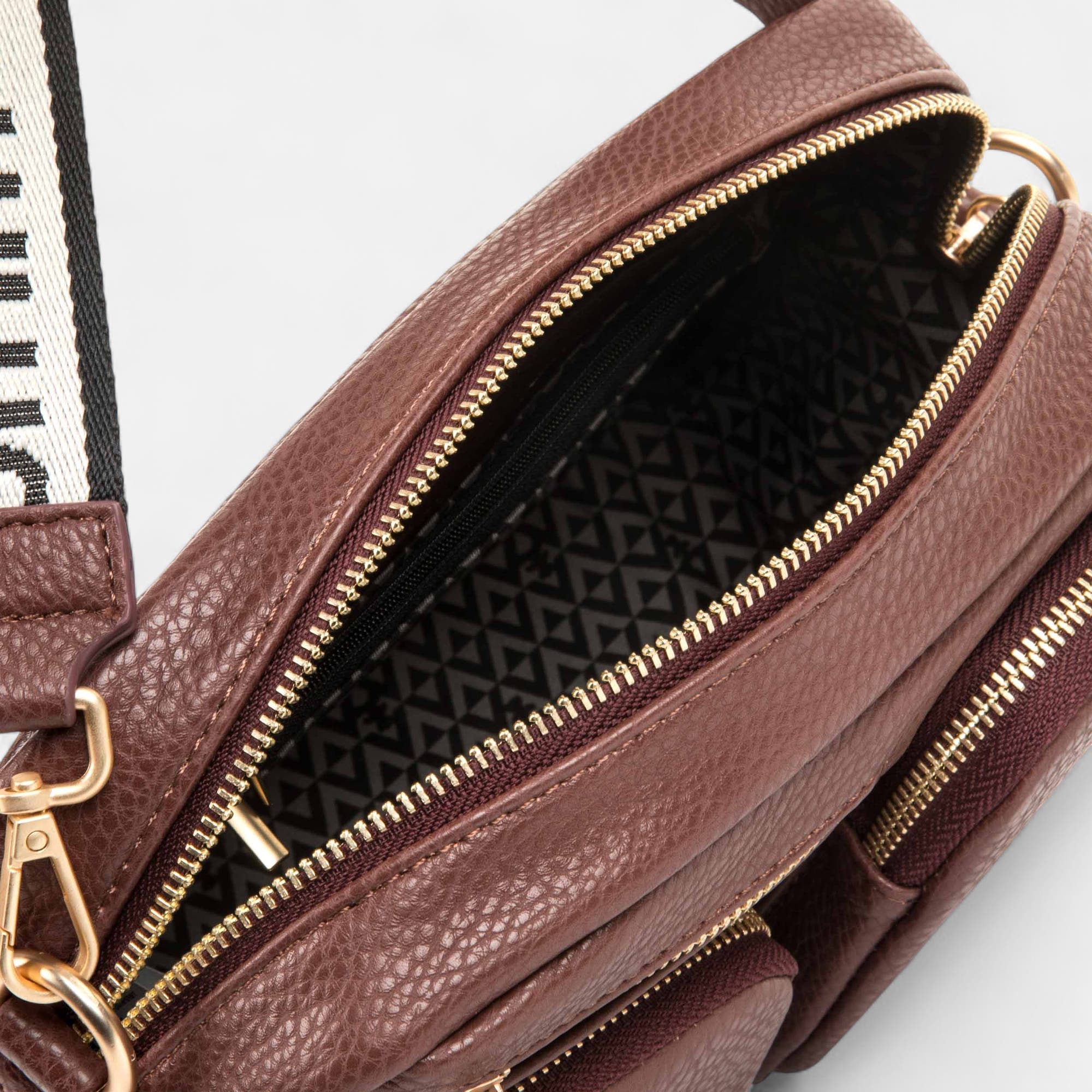 Sac bandoulière marron