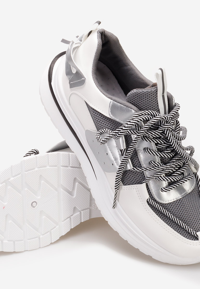 Baskets pour femme blancs Azzana
