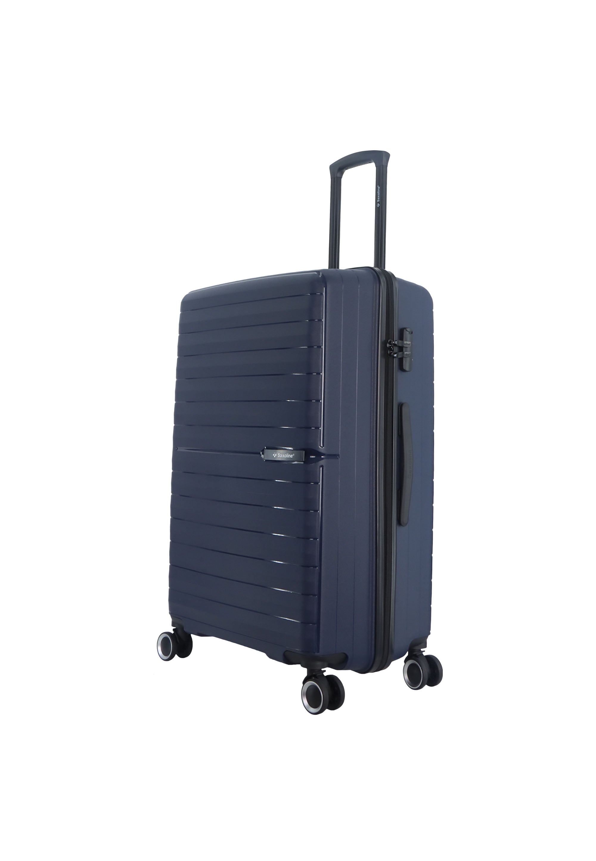 Saxoline Fiesta 77 cm Reiskoffer - Marine Blauw