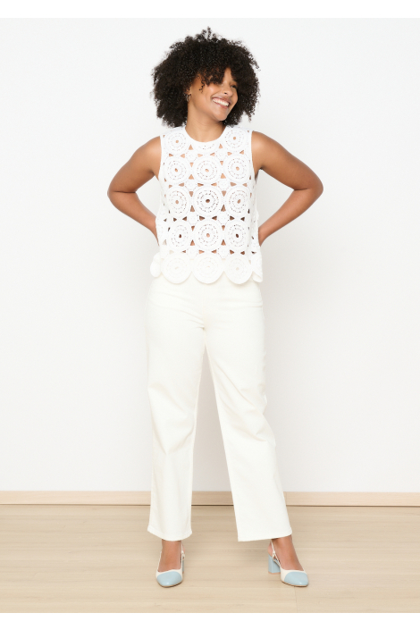 LolaLiza witte dames top
