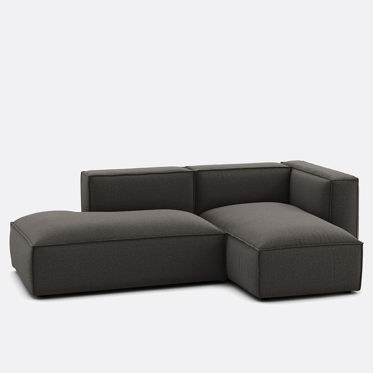 LA REDOUTE INTERIEURS<br>Sofá retangular, tecido texturizado, Seven