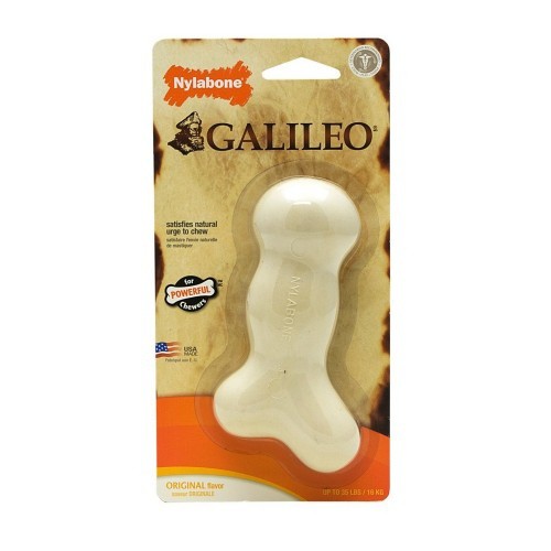 Brinquedo para roer Galileo Bone da Interpet Limited, branco