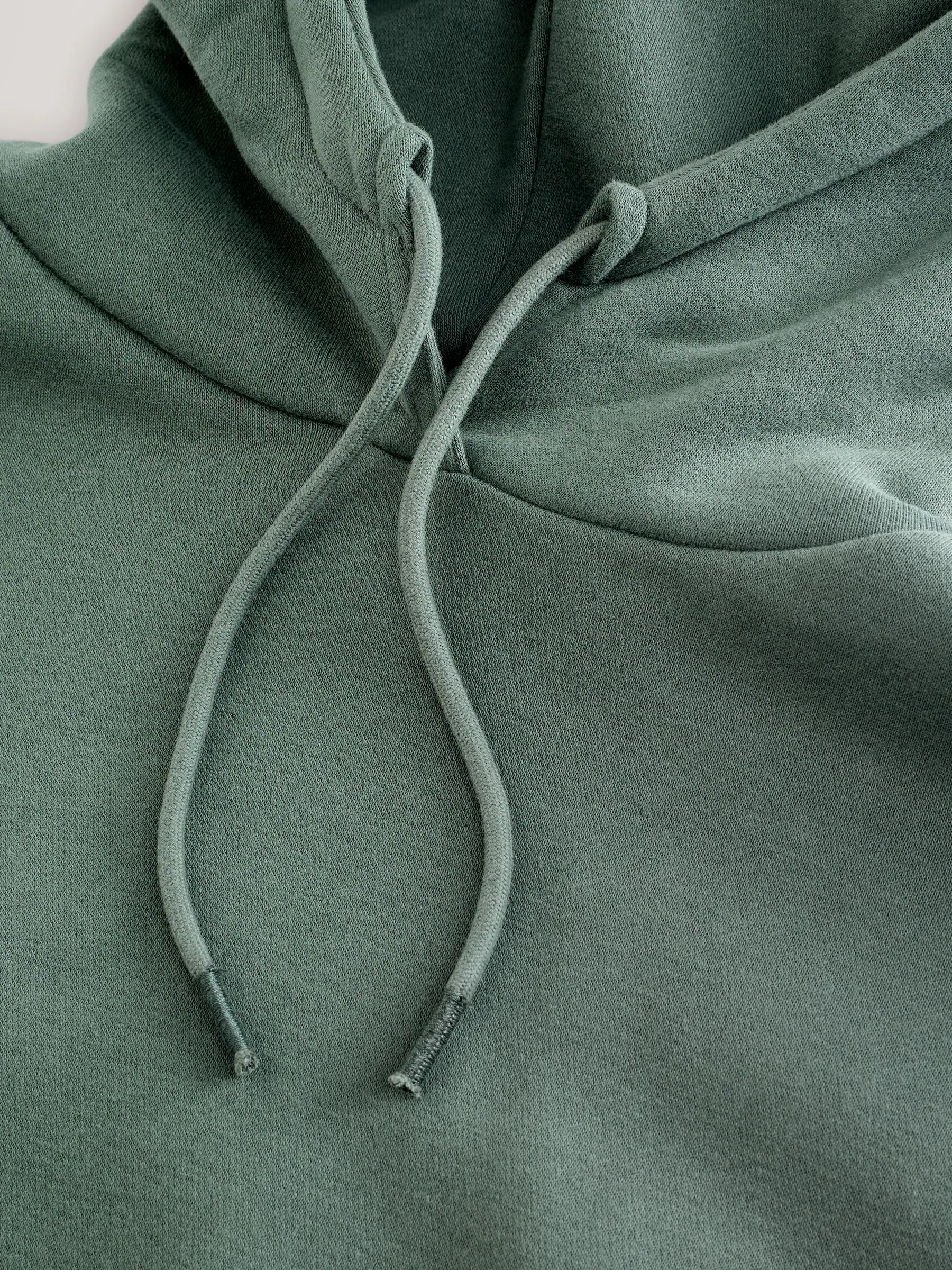 Blauwgroen - Active Longline Overhead Hoodie met superzacht naaddetail en zakken
