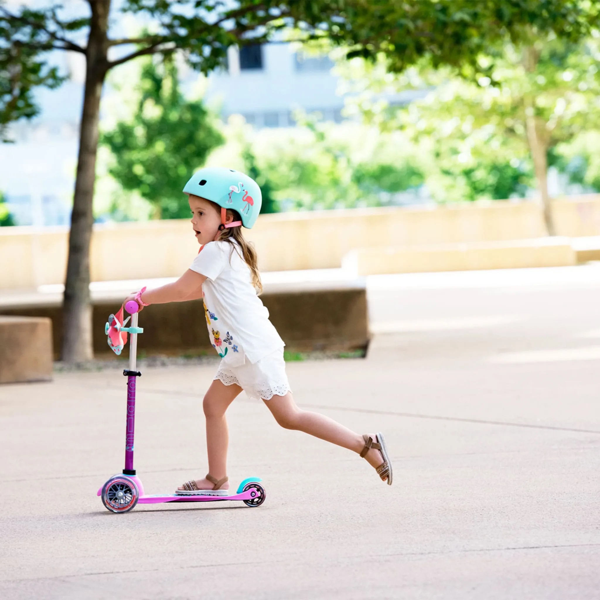 Micro Trottinette Mini MICRO Deluxe Kickboard - Lavande