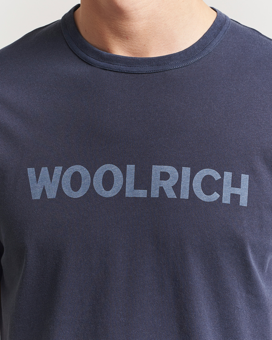 Woolrich Light Garment Dyed T-Shirt Dream Blue