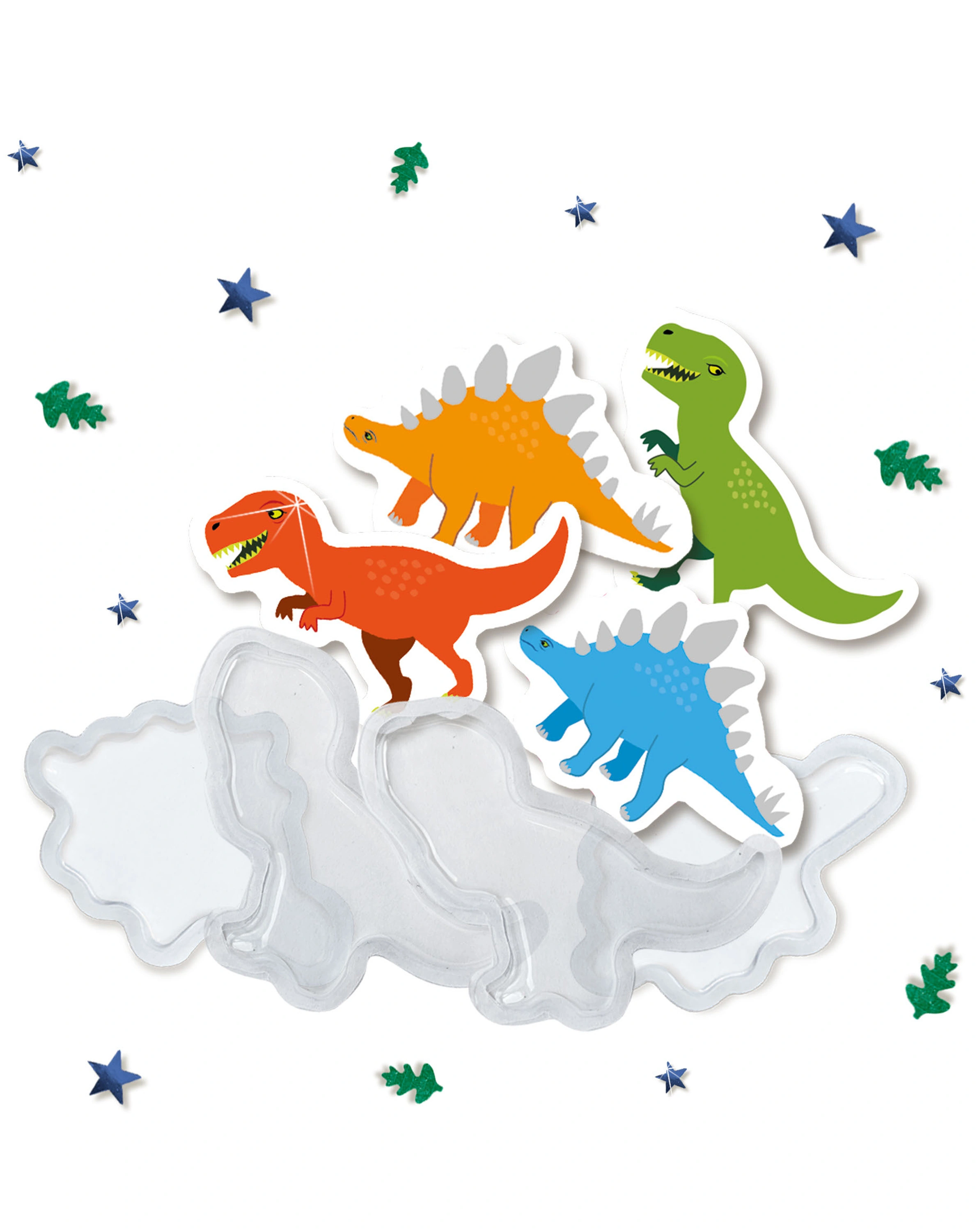 Mal-Set STICKER-MAKER – DINOS in bunt