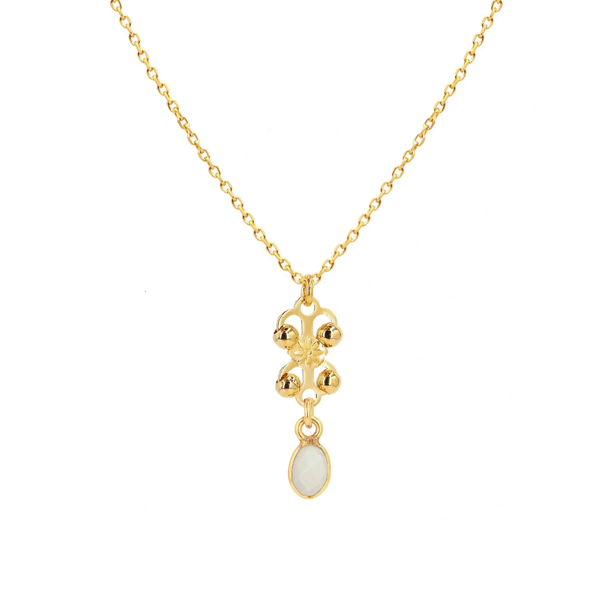 FARAH - Collier | Blanc