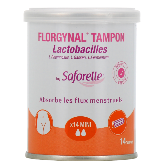 Tampons Florgynal Lactobacilles Saforelle