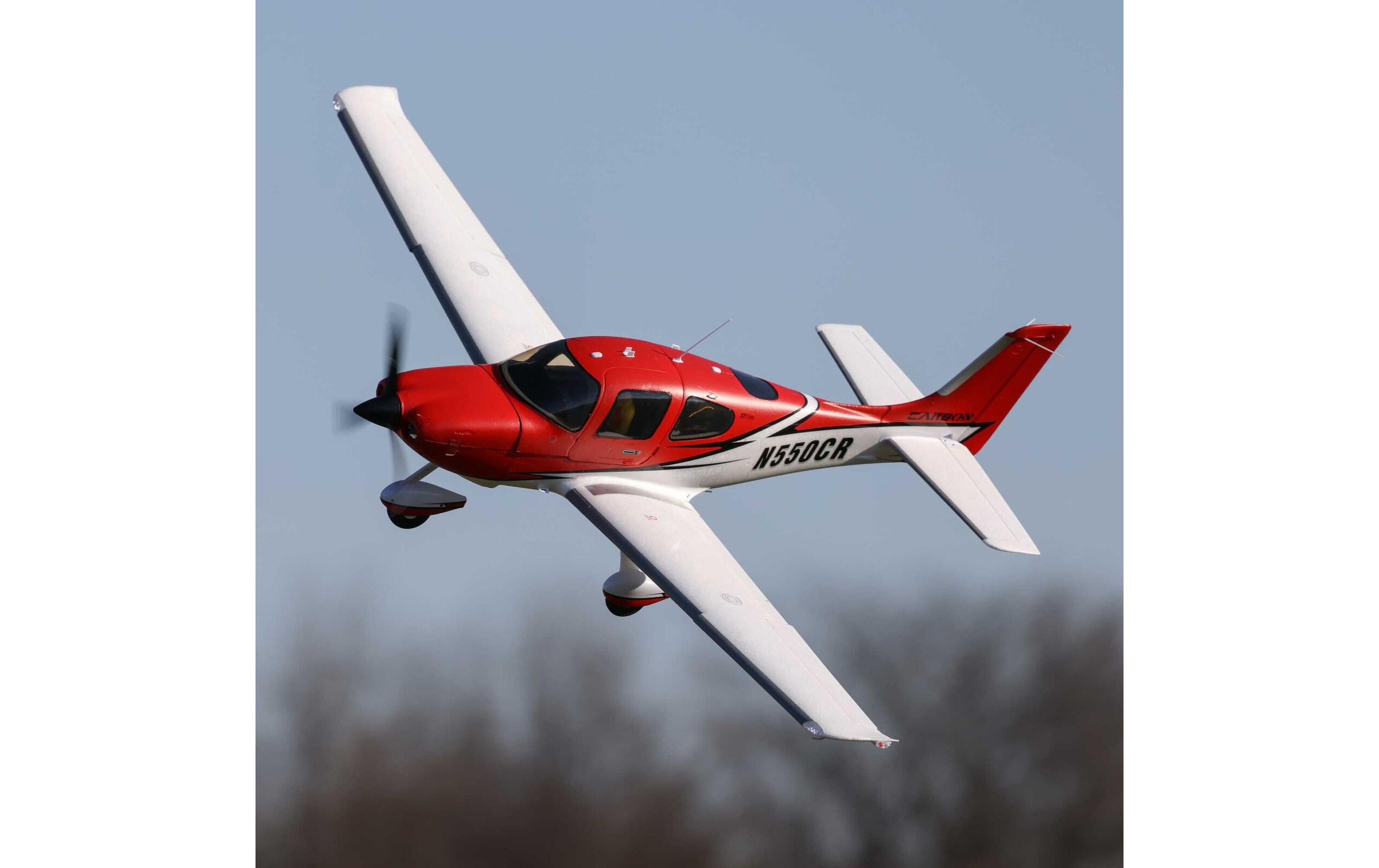 Motorflugzeug Cirrus SR22T 1.5m BNF Basic<br>Vorbildgetreue Cirrus SR22T mit Spektrum Technik
