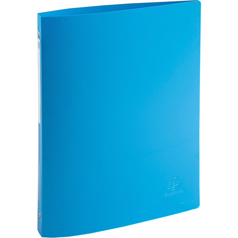 Classeur 4 anneaux plastifié Bee Blue Exacompta - Dos 2 cm couleurs assorties