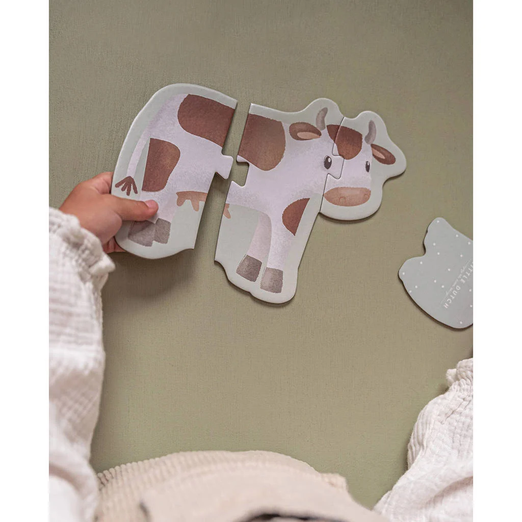 6 in 1 puzzel little farm legpuzzel 35 stukjes