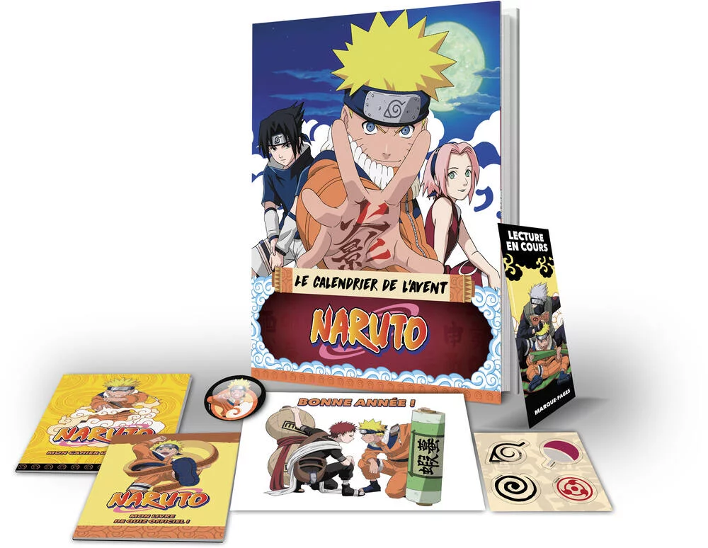 NARUTO - CALENDRIER DE L'AVENT OFFICIEL