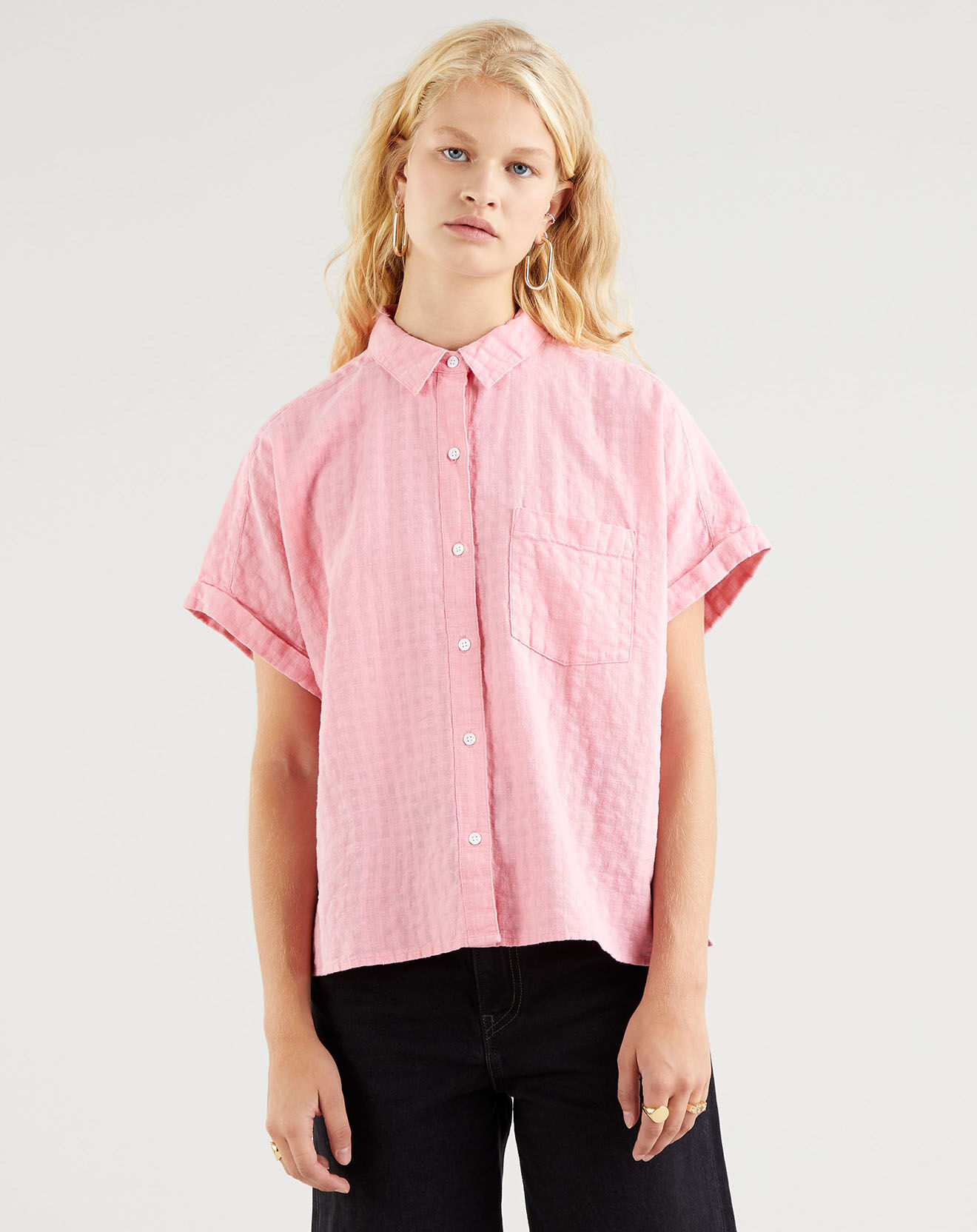 Levi's® Chemise en Lin & Coton Laney Down Peony rose
