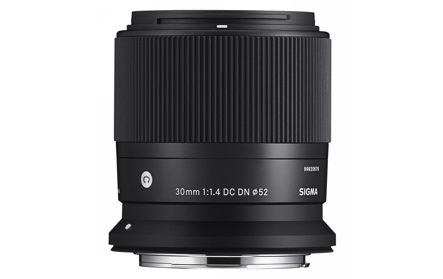 Festbrennweite 30 mm F/1.4 DC DN – Canon RF<br>Hervorragende optische Leistung in kompaktem Design