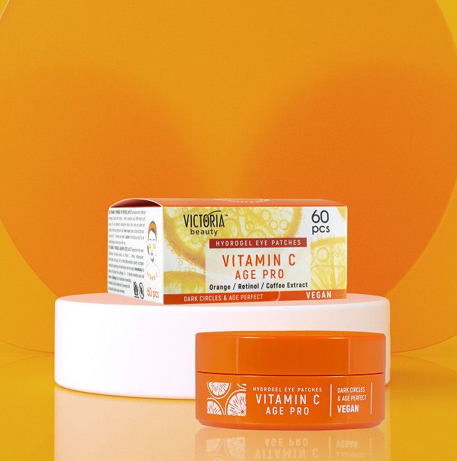 Parches Oculares de Hidrogel de Vitamina C Cremas contorno de ojos