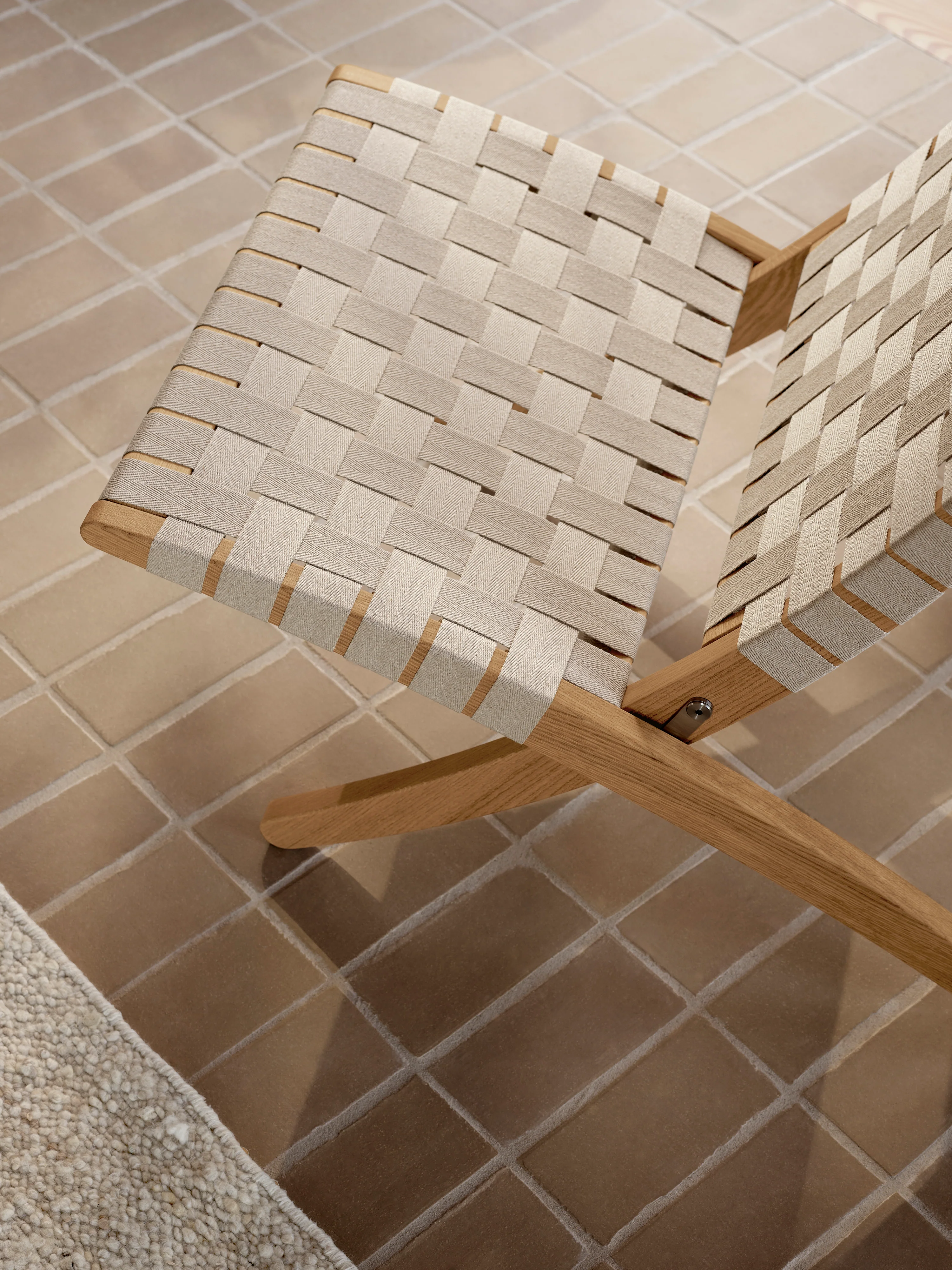 Loungefauteuil MG501 Cuba met handgevlochten zitvlak