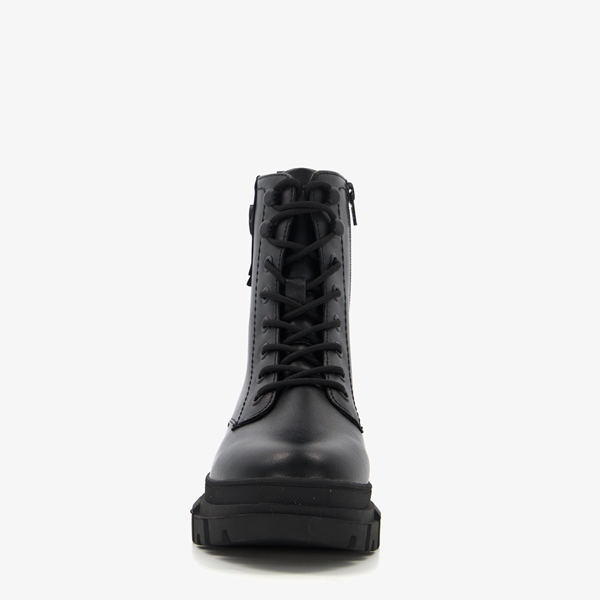 s. Oliver dames veterboots zwart