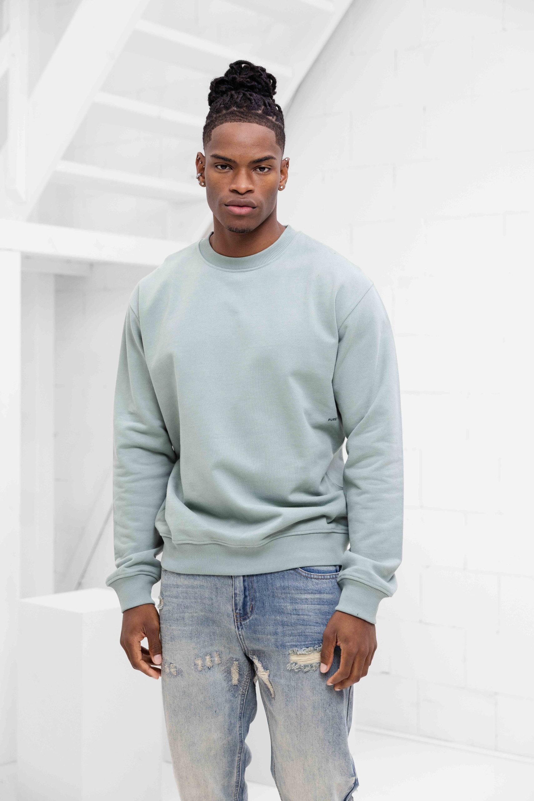 Pure Path My Other Car Sweater Lichtgroen