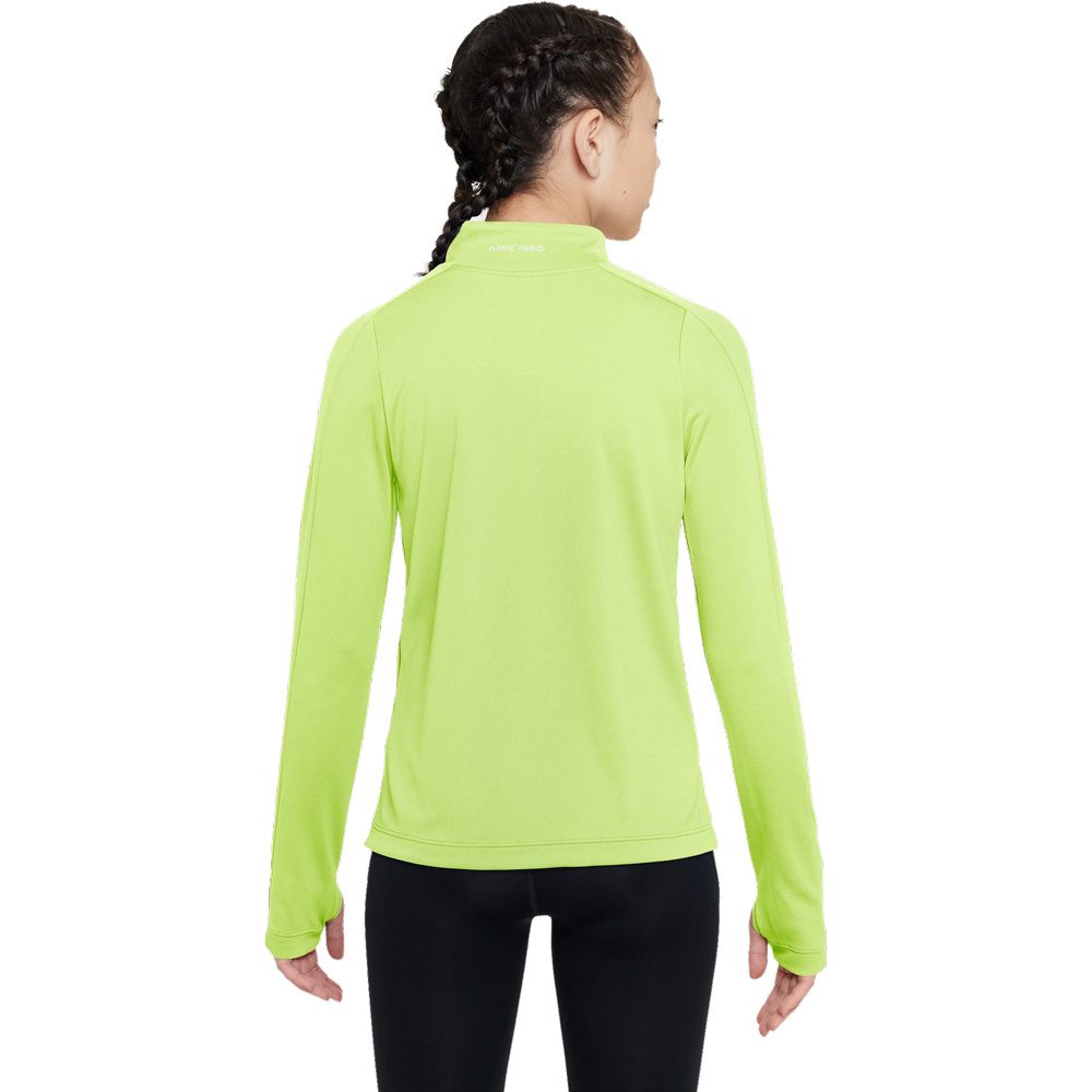 Nike Dri-Fit Longsleeve Mädchen lt lemon