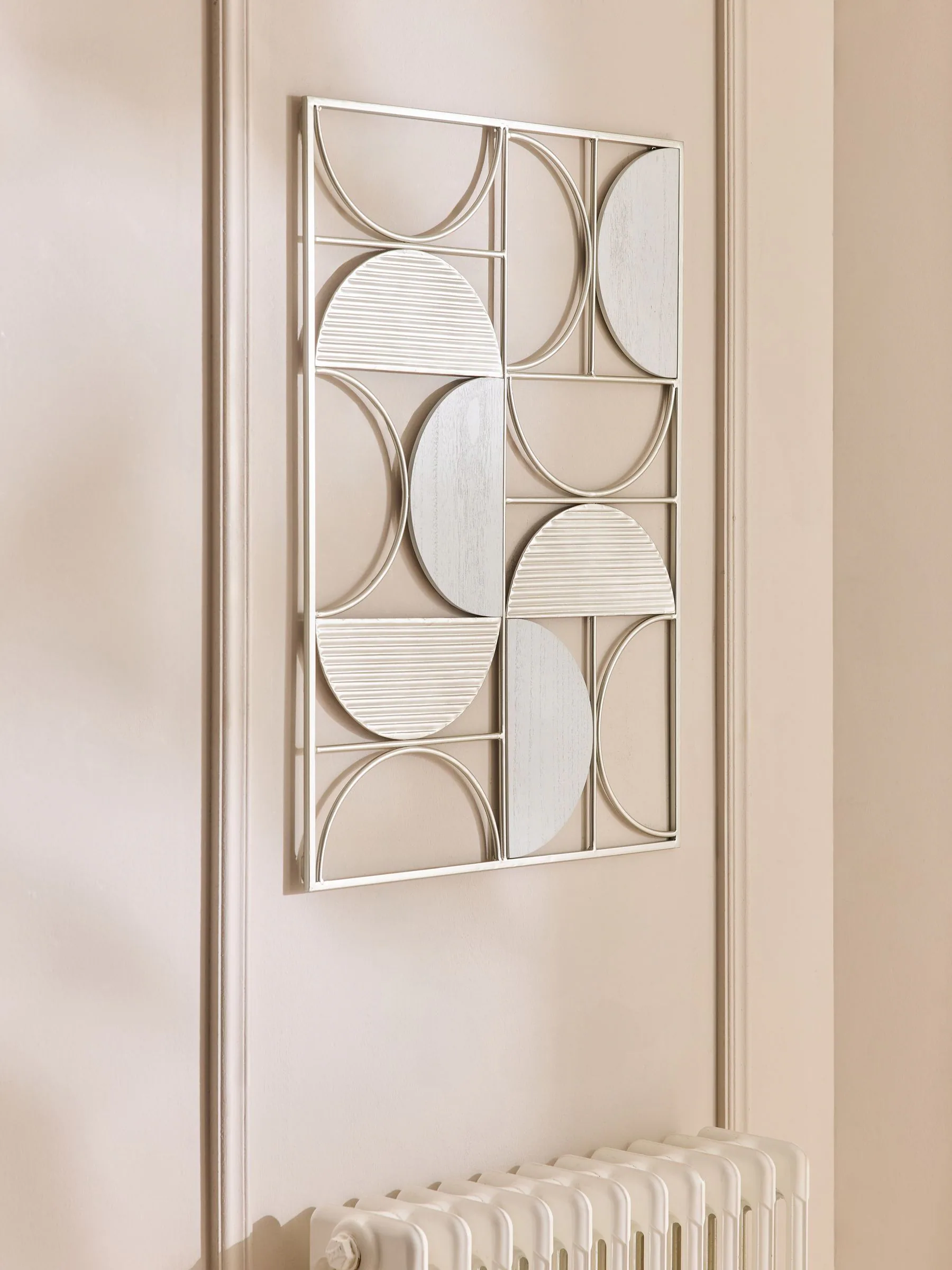 Bronx Wood and Metal Abstract Wall Art