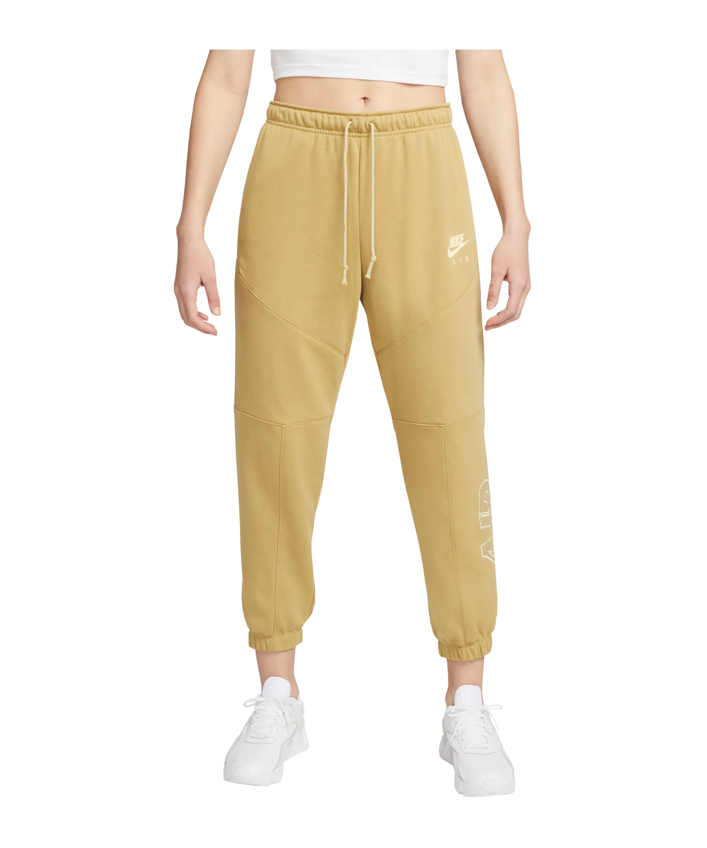 Nike Air Fleece Jogginghose Damen Gelb F769